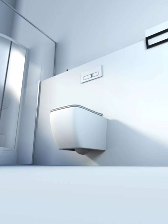 Подвесной унитаз RoxenBath Cube Tornado 530135-01 Rimless Soft Close