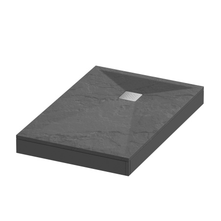 Поддон прямоугольник Grossman Strong GR-S280100Q графит 80x100x2.5