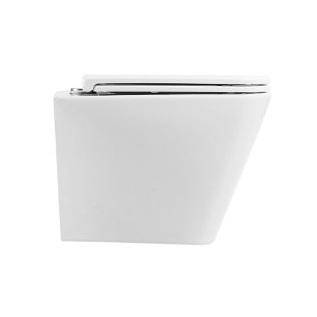 Унитаз подвесной безободковый BelBagno ARDENTE-R BB520CHR/BB2322SC