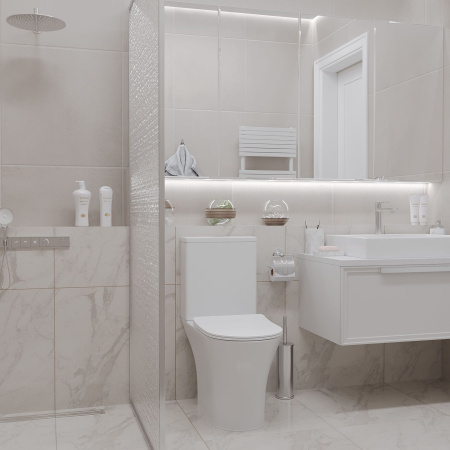 Напольный унитаз RoxenBath Urban Tornado 600190-01 Rimless Soft Close