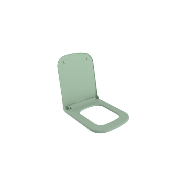 Унитаз Ambassador Benefit 203T21001R (535х340х360) мятный матовый, подвесной безободковый с тонкой крышкой