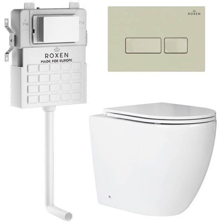 Комплект 5 в 1 RoxenBath  Attach 967071 (состоит из: 710215, Caspia 410280BG; 650185-01)