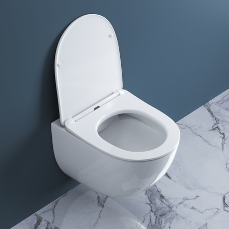 Унитаз подвесной безободковый BelBagno AMANDA BB051CHR/BB051SC