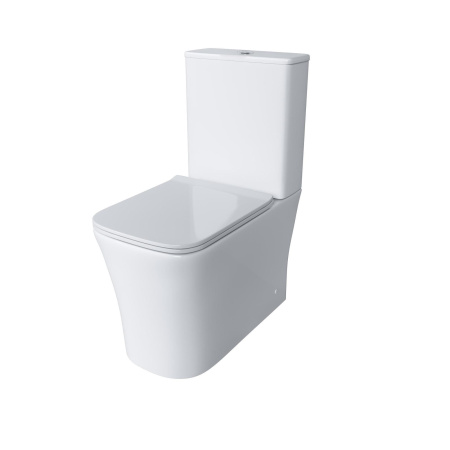 Унитаз Grossman Classic GR-4467S (620х360х820) напольный безободковый с тонкой крышкой