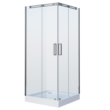Душевое ограждение Grossman GR-3090 Galaxy 90*90*190 квадрат, двери раздвижные