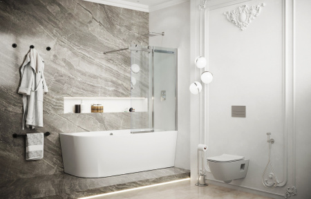 Шторка для ванны Ambassador Bath Screens 16041116 1000x1400