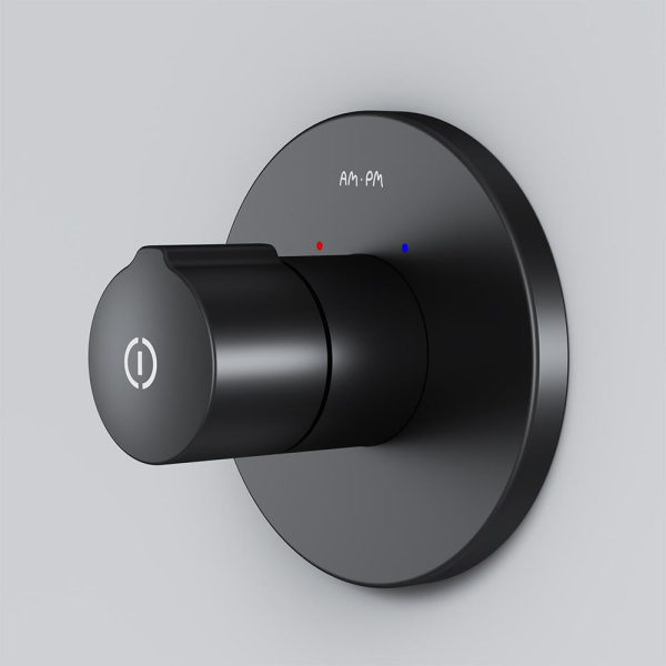 F85A65722 X-Joy TouchReel Смеситель для душа АМ.РМ монтируемый в стену, чёрный