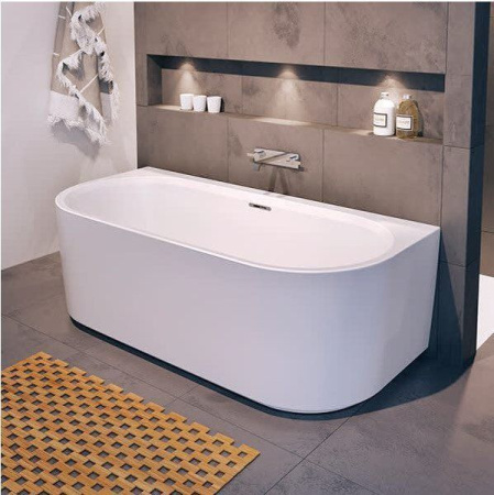 Акриловая ванна Riho Desire B2W Velvet Sparkle System Riho Fall BD07C15S1WI1144 180x84 белый матовый