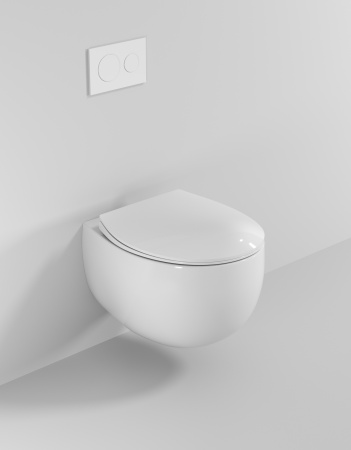Подвесной унитаз RoxenBath EGG 530170-01 Rimless Soft Close