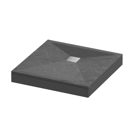 Поддон квадратный Grossman Strong GR-S2100100Q графит 100x100x2.5