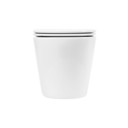 Унитаз подвесной безободковый BelBagno FLAY-R BB053CHR/BB870SC