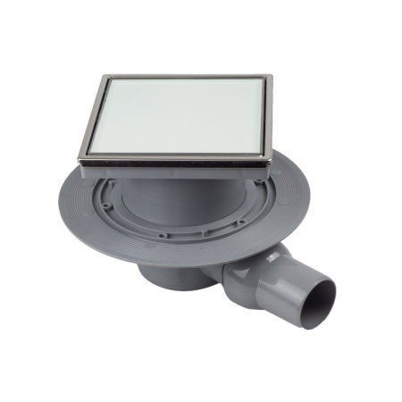 Точечный трап Pestan Confluo Standard 15х15 White Glass 1 13000093