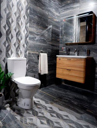 Унитаз-компакт Norm Blanc 9837B099-7201 с микролифтом