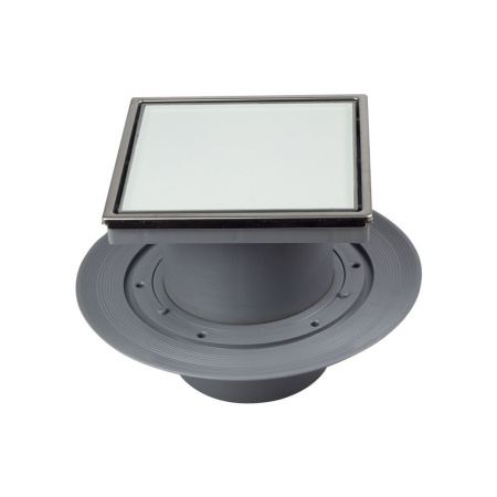 Точечный трап Pestan Confluo Standard 15х15 Vertical White Glass 13000098