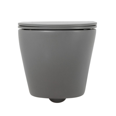 Унитаз подвесной безободковый BelBagno COLORATO BB062CHR-GR/BB062SC-GR