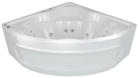 Акриловая ванна Aquatek Сириус 165x165 SIR164-0000002 вклеенный каркас, фронтальный экран