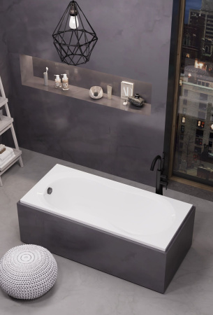 Акриловая ванна Alba Spa Miami ВПР0240300100 прямоугольная 150х70