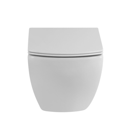 Унитаз подвесной безободковый BelBagno CARINA BB514CHR/BB5046SC
