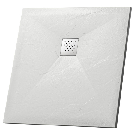 Поддон квадратный Grossman Strong GR-S1100100Q белый 100x100x2.5