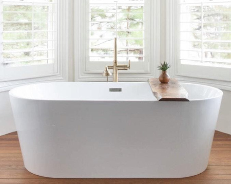Акриловая ванна отдельностоящая Cerutti SPA RESIA 168x73