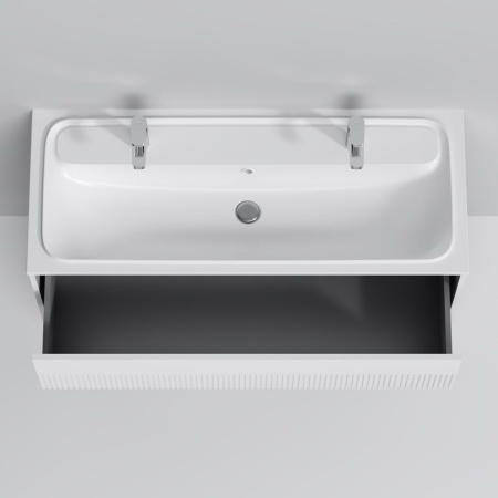 M8FFUX1202WM Func База под раковину AM.PM (push-to-open), 120 см, цвет белый матовый