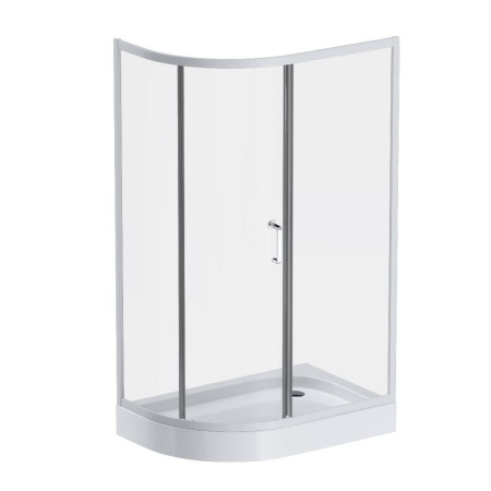 W83UG-302U120MT Like Solo Slide 120 Душевое ограждение AM.PM Like 120x80, стекло прозрачное