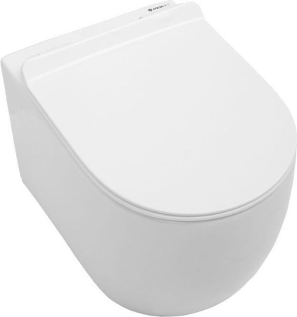 Унитаз подвесной Aquanet Rimless Cetus-W BL-102N-WHT