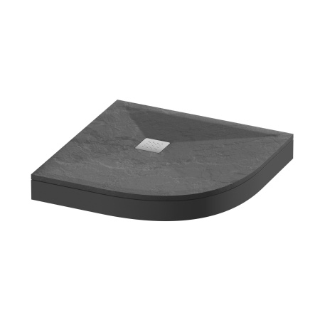 Поддон полукруг Grossman Strong GR-S2100100 графит 100x100x2.5