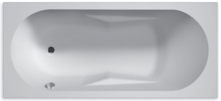Акриловая ванна с усиленным каркасом и сифоном Riho Lazy 180х80 L BC4300500000000