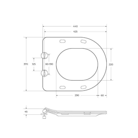 Унитаз подвесной безободковый BelBagno AMANDA-TOR BB051CH-TOR-FC/BB051SC