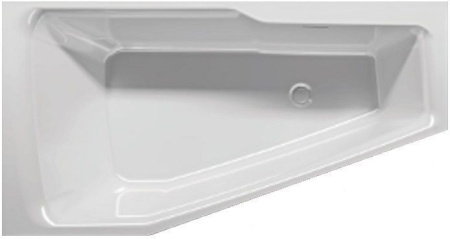 Акриловая ванна с усиленным каркасом и сифоном Riho Rething Space 170x90 R BR1500500000000