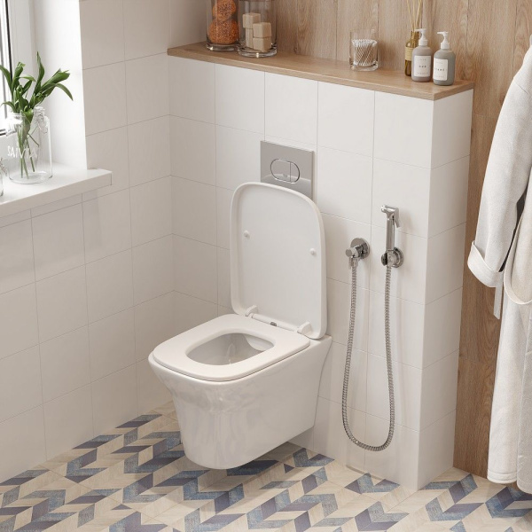Унитаз AMI Aria подвесной безободковый Cerutti SPA CT8780
