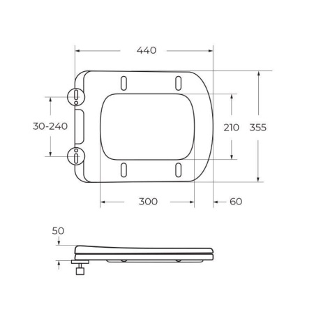 Унитаз подвесной безободковый BelBagno VENETO BB132CHR/BB132SC