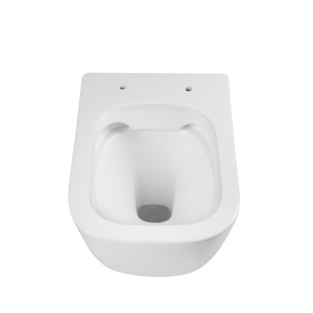 Унитаз подвесной Vincea Idea VT1-33 безободковый, цвет белый, ультратонкое soft-close сиденье