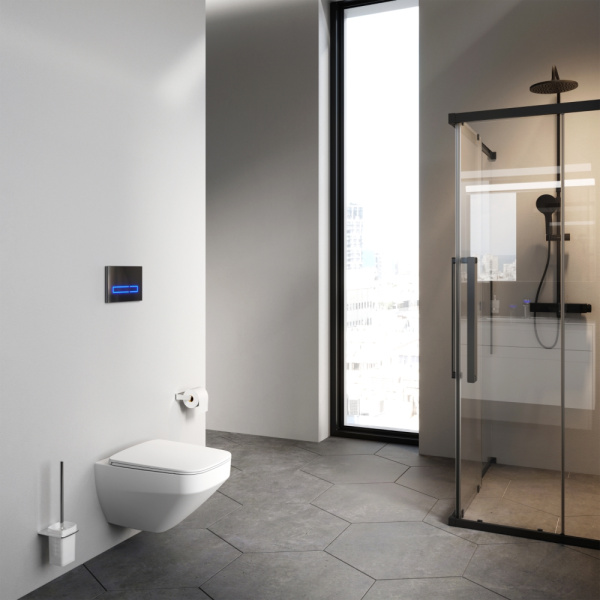 C50A1700MWSC Inspire V2.0 Подвесной унитаз AM.PM FlashClean с сиденьем микролифт, бел мат