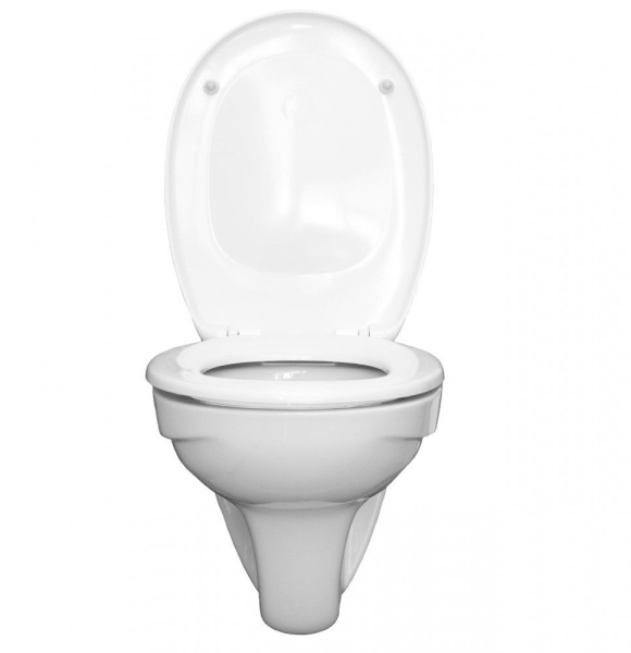 Подвесной унитаз Fluenta BASIC в комплекте с крышкой Fluenta Basic Soft-Close, Pestan 40006460