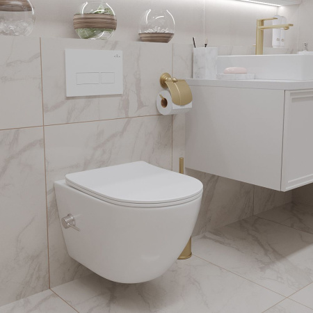 Подвесной унитаз RoxenBath Antares Bidet Tornado 530185-01XT Rimless Soft Close с функцией биде