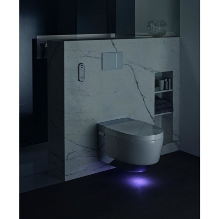 Унитаз-биде подвесной Geberit AquaClean mera comfort 146.214.21.1 с системой удаления запахов