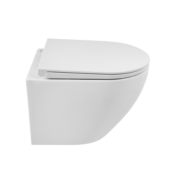 Унитаз подвесной безободковый BelBagno SFERA-R BB046CHR/BB902SC