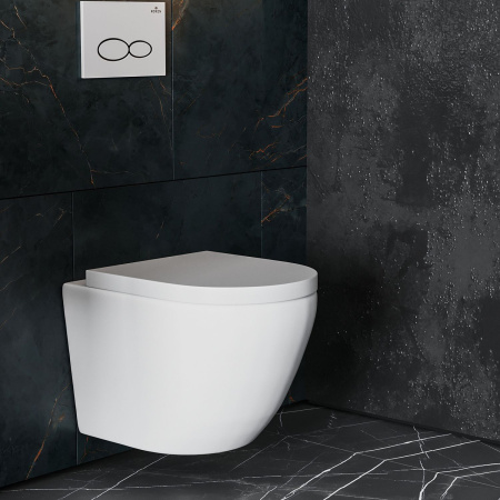 Подвесной унитаз RoxenBath Antares Tornado 530185-02 Rimless Soft Close