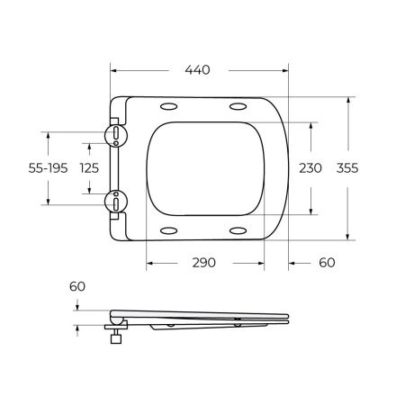 Унитаз подвесной безободковый BelBagno CARINA BB514CHR/BB5046SC