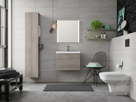 Комплект Cersanit CITY CO DPL EO slim инсталляция LINK PRO кнопка MOVI пластик хром матовый, 64075
