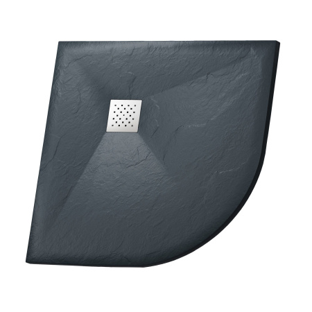 Поддон полукруг Grossman Strong GR-S2100100 графит 100x100x2.5