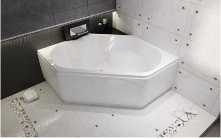 Акриловая ванна с усиленным каркасом и сифоном Riho Winnipeg 145x145 BA4800500000000