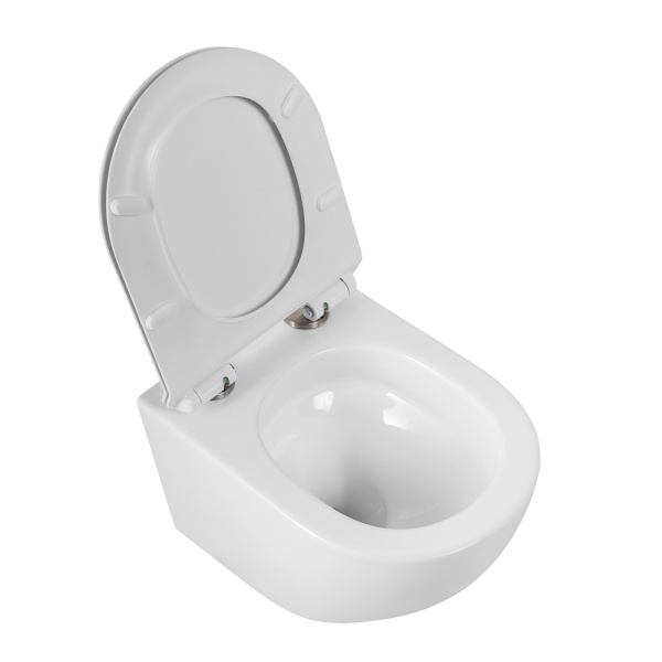 Унитаз подвесной безободковый BelBagno SFERA-TOR BB046CH-TOR/BB2111SC
