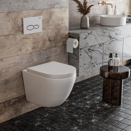Подвесной унитаз RoxenBath Antares Tornado 530185-02 Rimless Soft Close