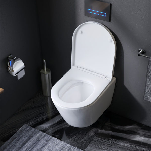 C741701SC Sense Подвесной унитаз AM.PM FlashClean с сиденьем микролифт