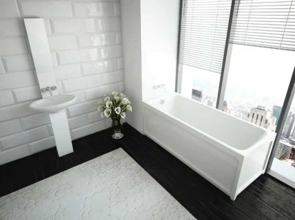Ванна акриловая Aquatek Eco-friendly Мия 180 x 80 см MIY180-0000001 белая