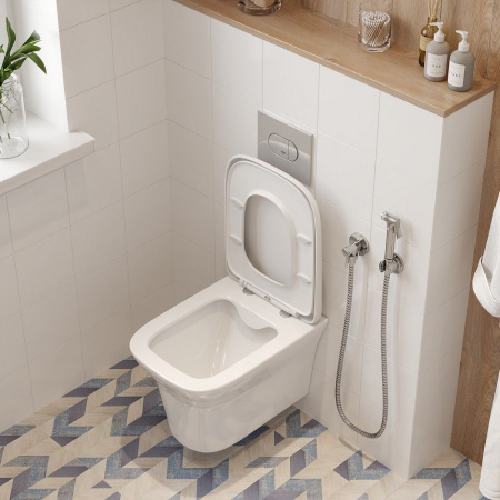 Унитаз AMI Aria подвесной безободковый Cerutti SPA CT8780