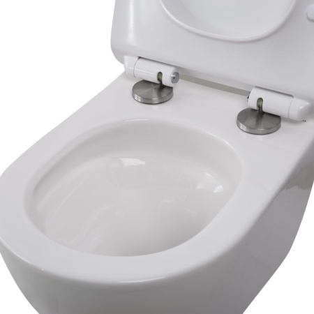 Унитаз подвесной безободковый BelBagno AMANDA-TOR BB051CH-TOR-FC/BB051SC